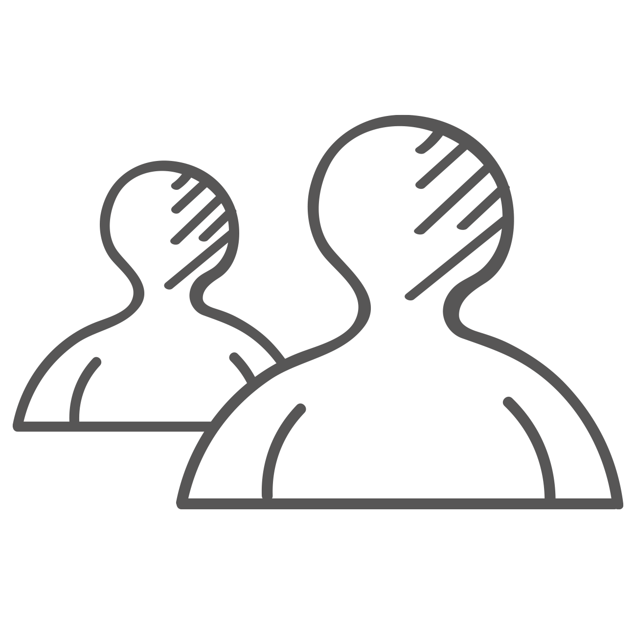 Icon mit zwei Eltern